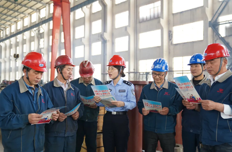 抵制網(wǎng)絡(luò)謠言、共建清朗家園宣傳活動走進(jìn)鵬飛